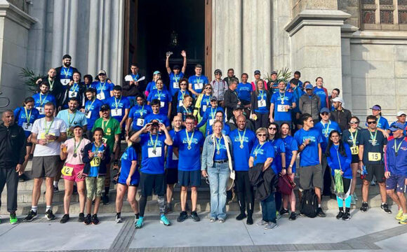 Revezamento Azul celebra cuidados com a saúde do homem