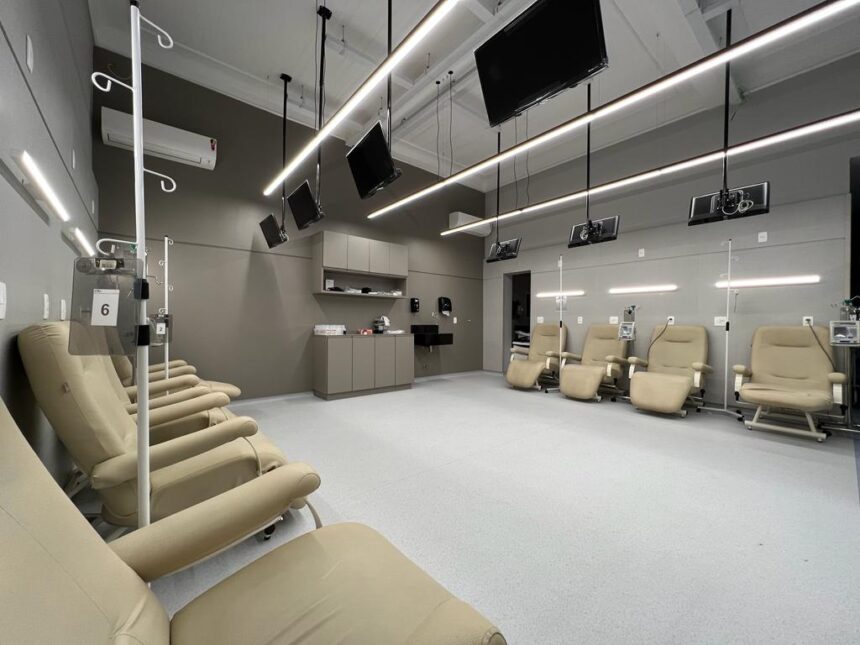 Nova área de tratamento de quimioterapia_CTO (1) Nova área de quimioterapia: conforto e inovação no tratamento